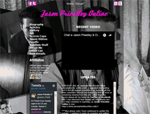 Tablet Screenshot of jasonpriestleyonline.com